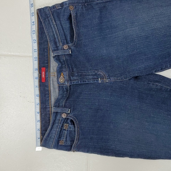 Marciano and Guess Co. jeans women's size 32 bootcut stretch mid rise dark wash - Picture 7 of 12